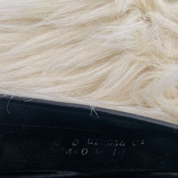 Cole Haan Men's Black Leather Loafers Made in Italy US 10.5 Preppy Tassels Woven - Picture 6 of 9